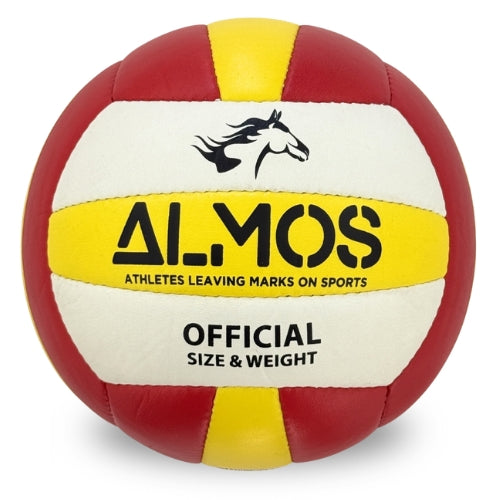 Almos Training Volleyball Red Yellow 