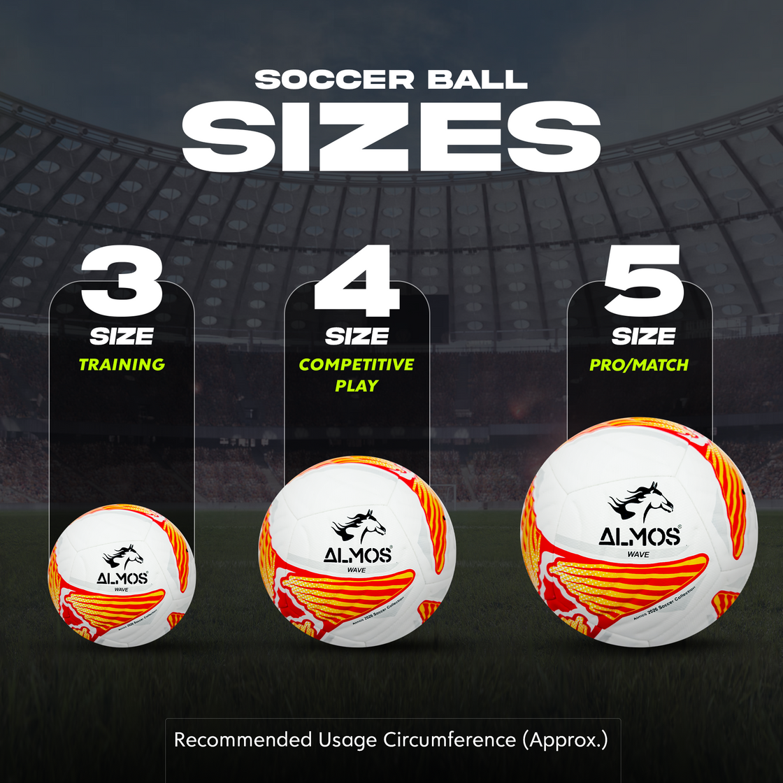 Almos Match Soccer Ball Size 5 | Spain Edition 