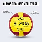 Almos Volleyball Red Yellow 3