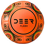 Deer Flash Orange Soccer Ball