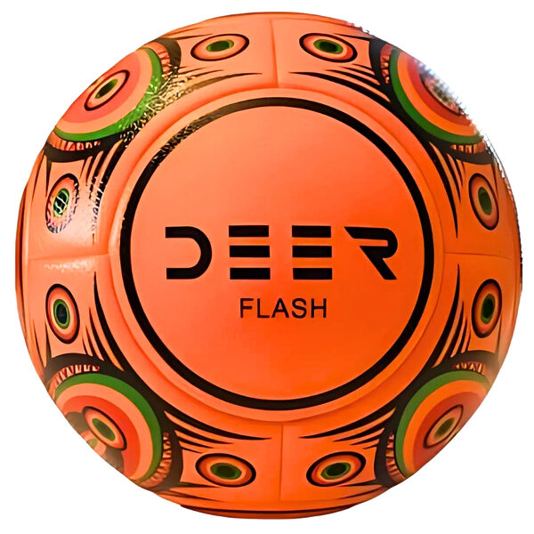 Deer Flash Orange Soccer Ball