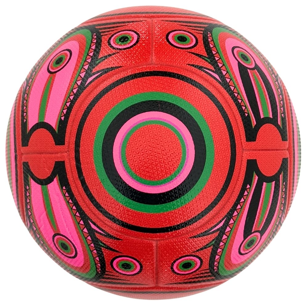 Deer Flash Red Soccer Ball 2