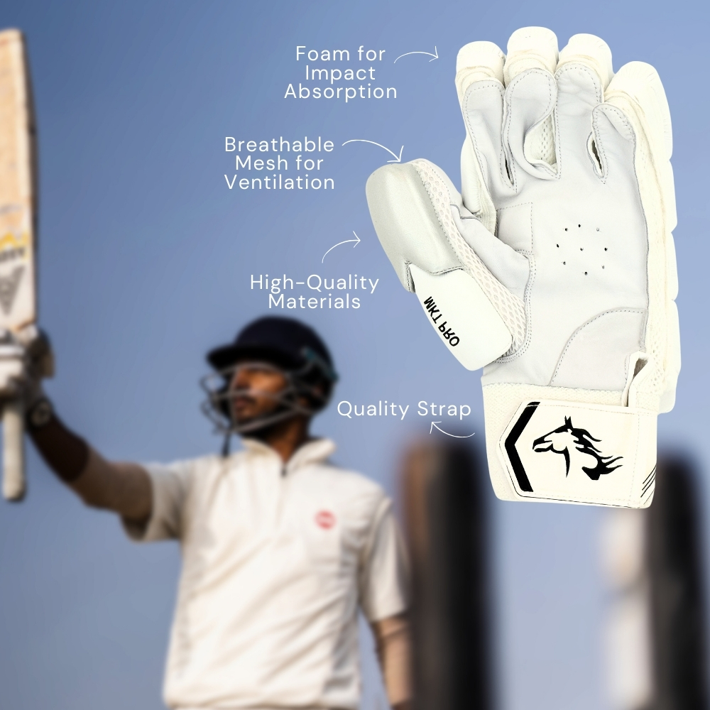 MKT Pro Cricket Gloves Material