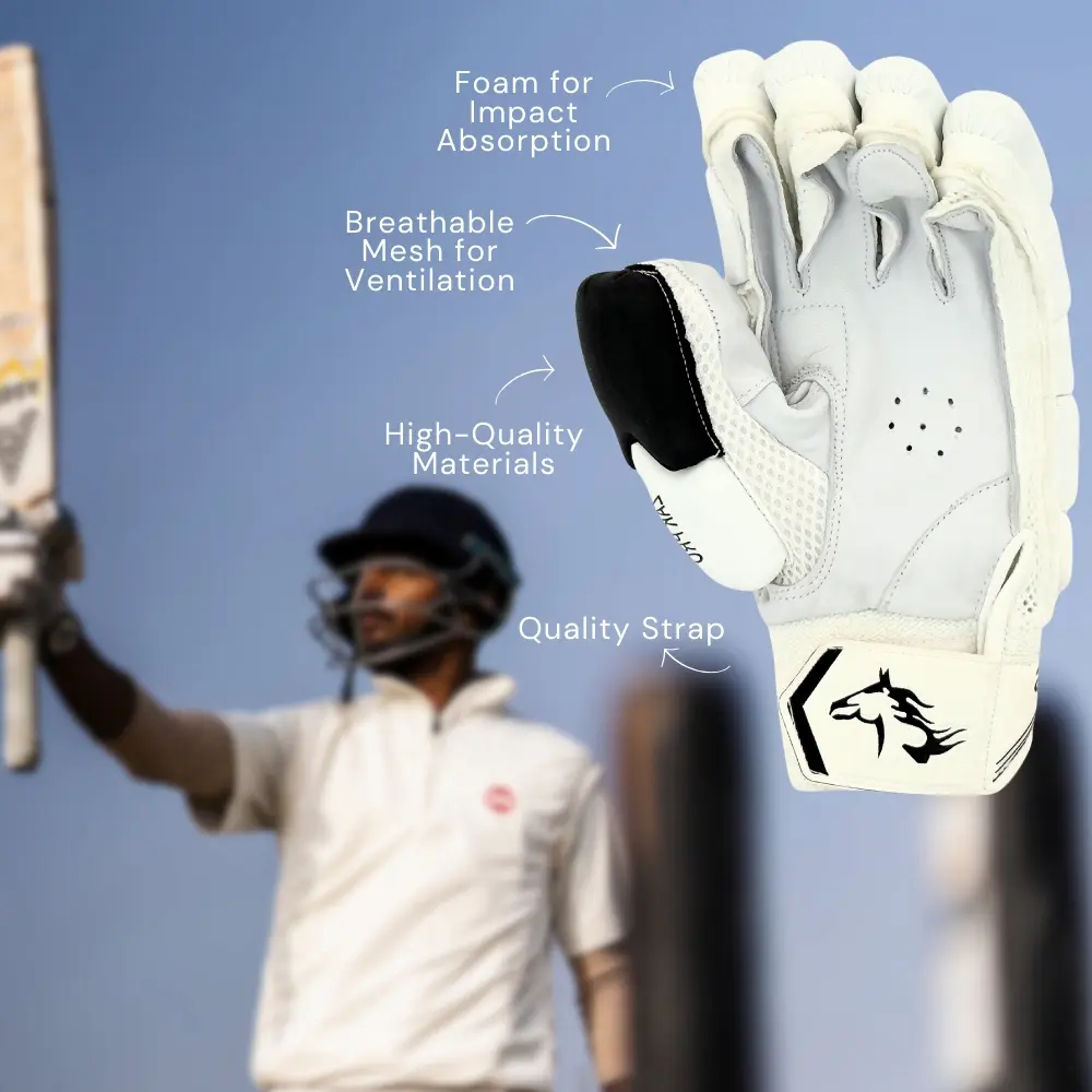 Zak Pro Cricket Gloves Material